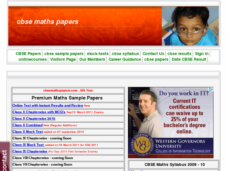 www.cbsemathspapers.com