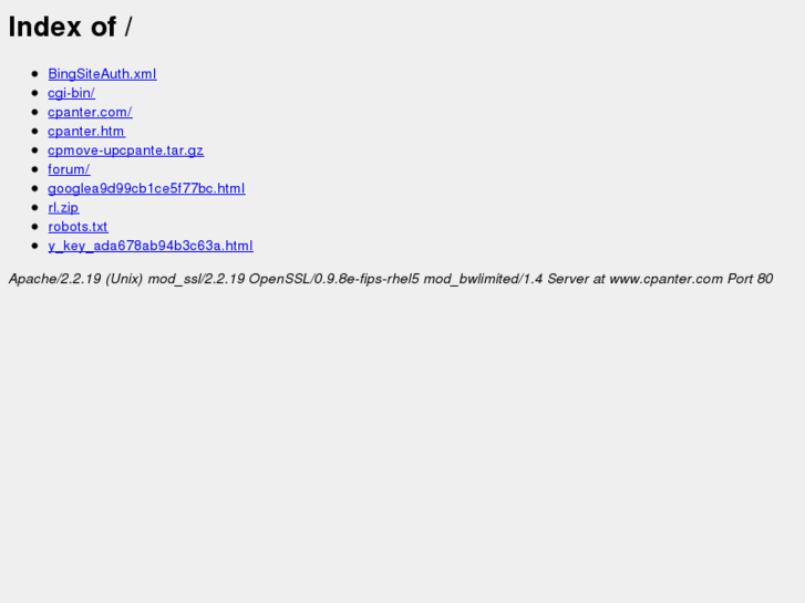www.cpanter.com