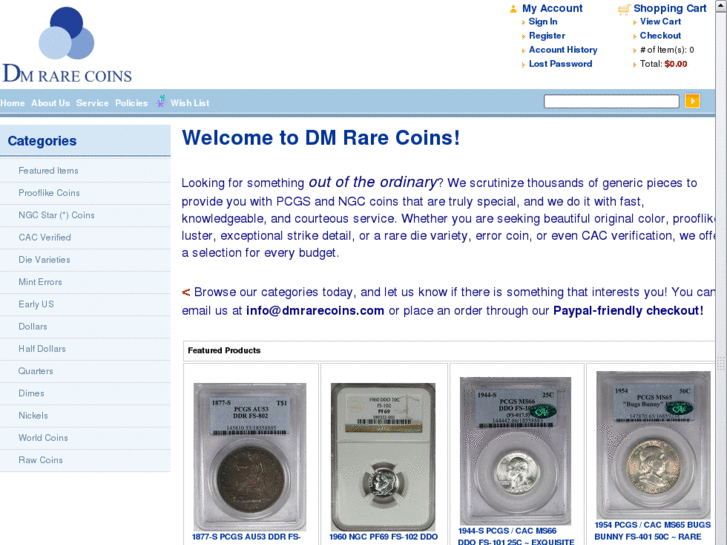 www.dmrarecoins.com