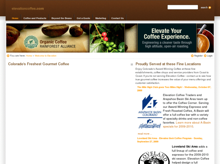 www.elevationcoffeetraders.com