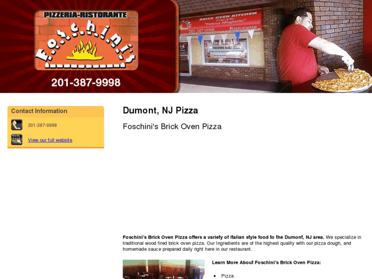 www.foschinispizza.com