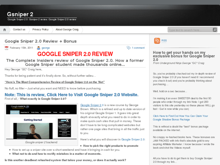 www.gsniper2review.com