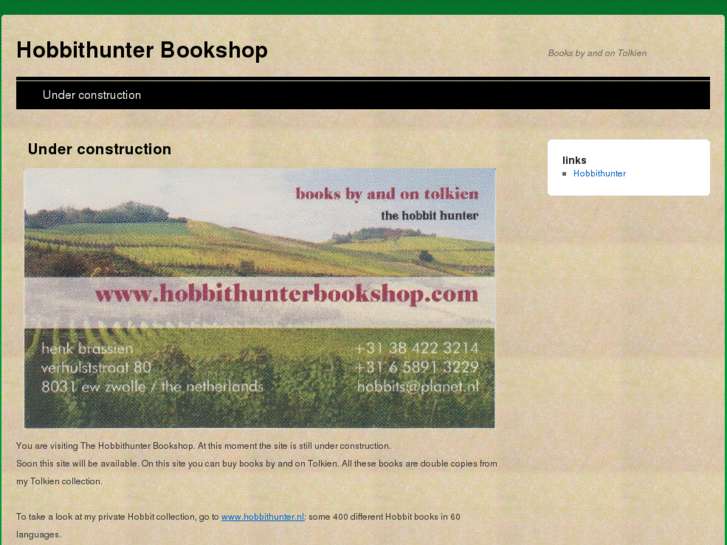 www.hobbithunterbookshop.com