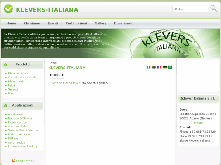 www.klevers-italiana.com