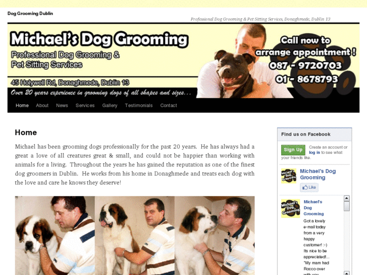 www.michaelsdoggrooming.com