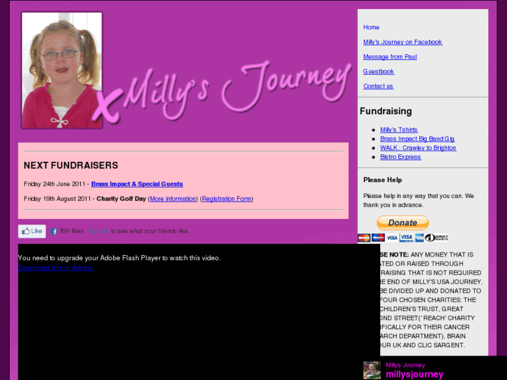 www.millys-journey.co.uk