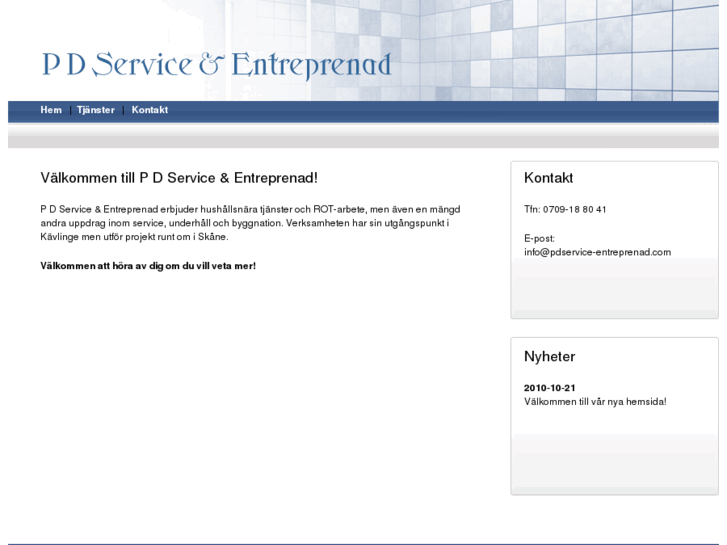 www.pdservice-entreprenad.com