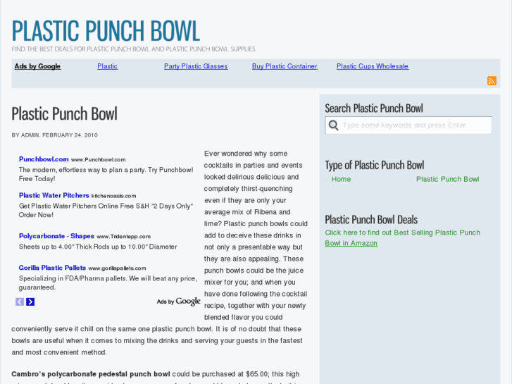 www.plasticpunchbowl.com