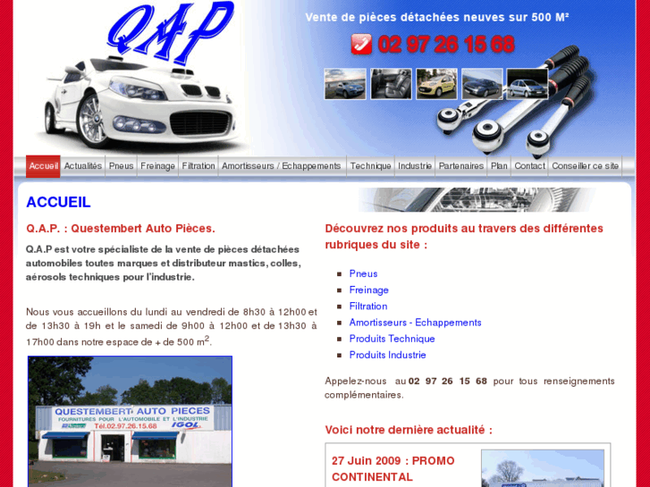 www.questembert-auto-pieces.com