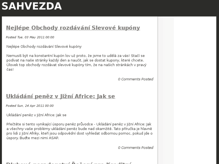 www.sahvezda.cz