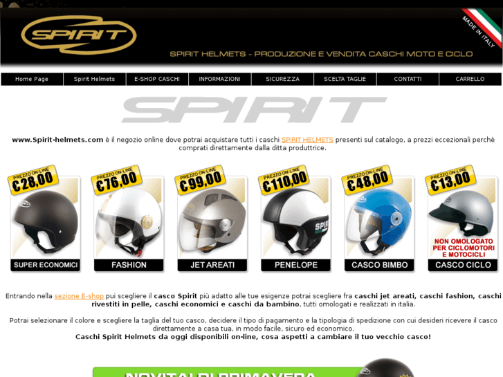 www.spirit-helmets.com