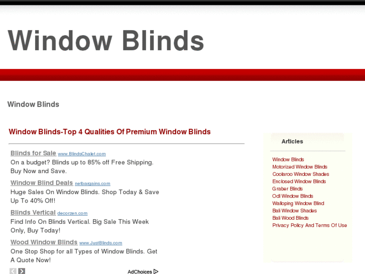 www.windowblindsadvice.com