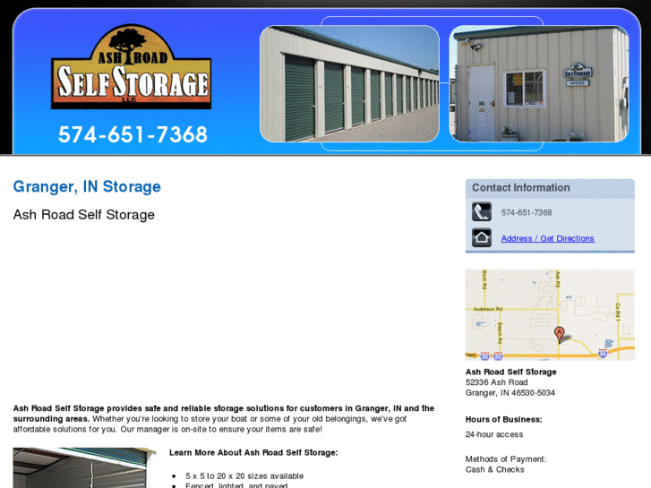 www.ashroadstorage.net