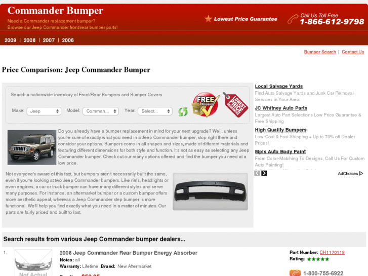 www.commanderbumper.info