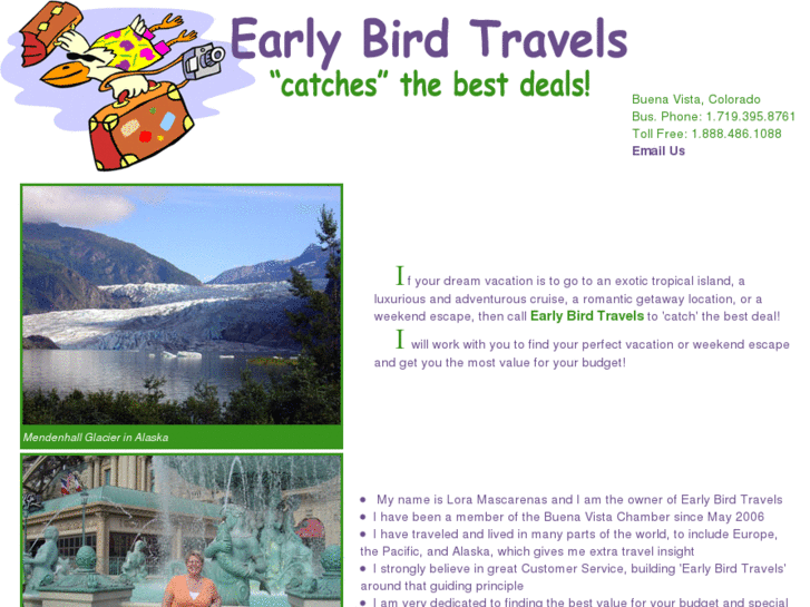 www.earlybirdtravels.com