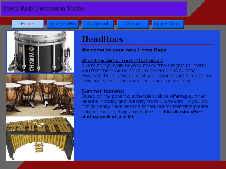 www.freshrollspercussion.com