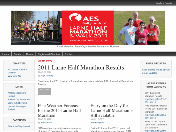 www.larnehalfmarathon.com