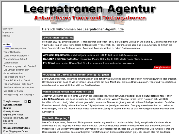 www.leerpatronen-agentur.de