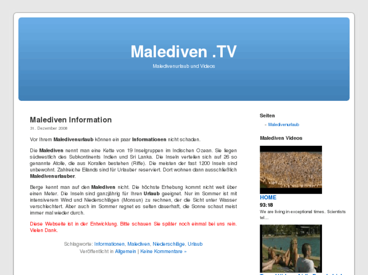 www.malediven.tv