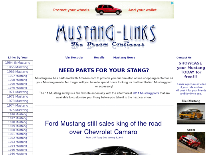 www.mustang-links.com
