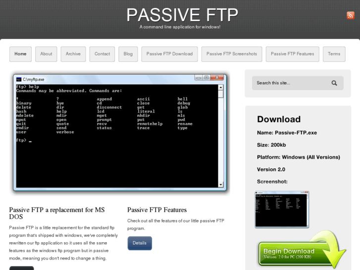 www.passive-ftp.com