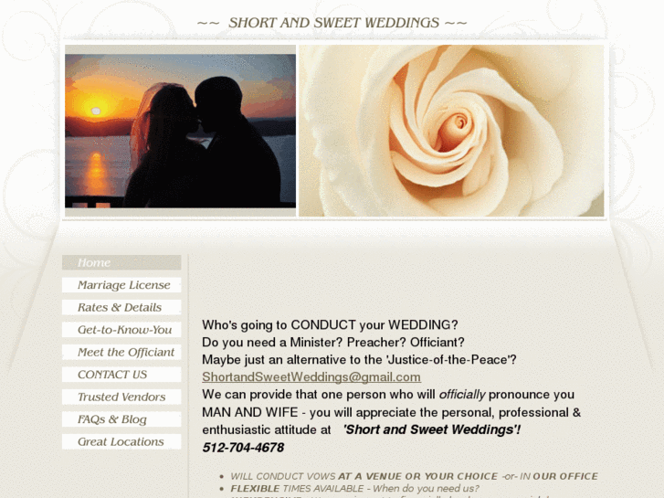 www.shortandsweetweddings.com