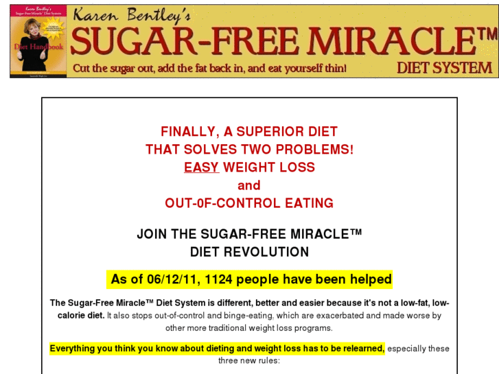 www.sugarfreemiraclediet.com