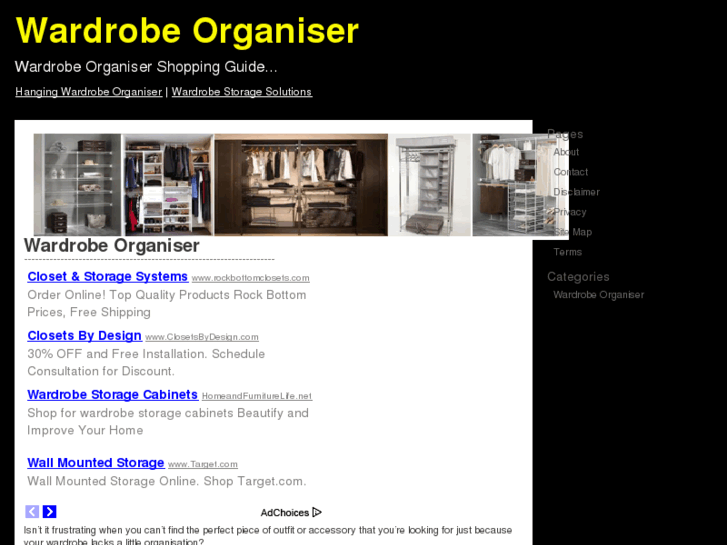 www.wardrobeorganiser.com