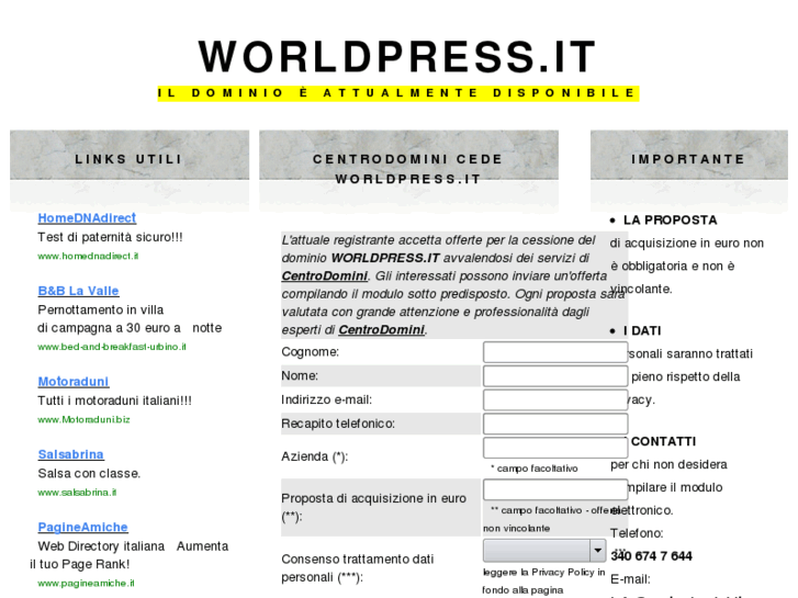 www.worldpress.it