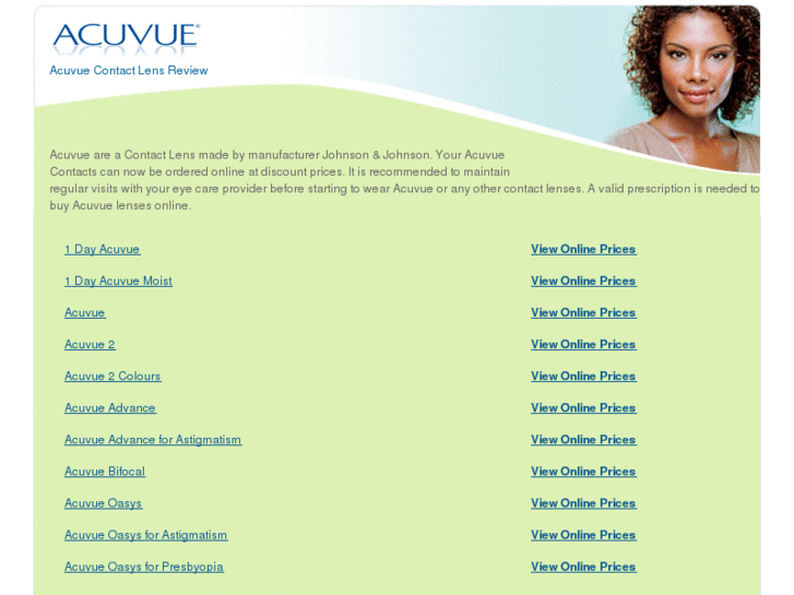 www.acuvuecontactlensreview.com