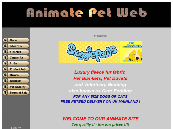 www.animate-pet-products.co.uk