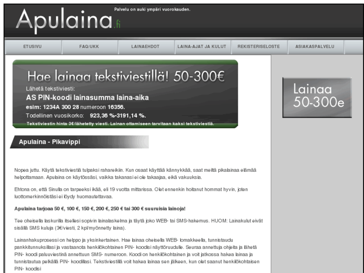 www.apulaina.fi