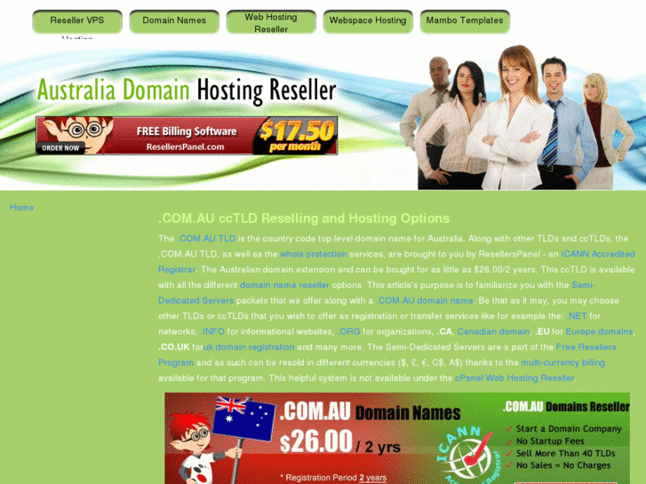 www.australiadomainhostingreseller.com.au