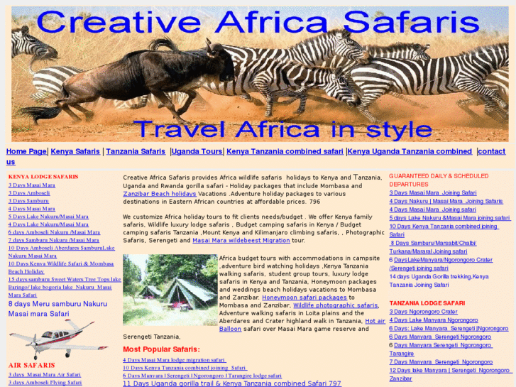 www.creativeafricasafaris.com