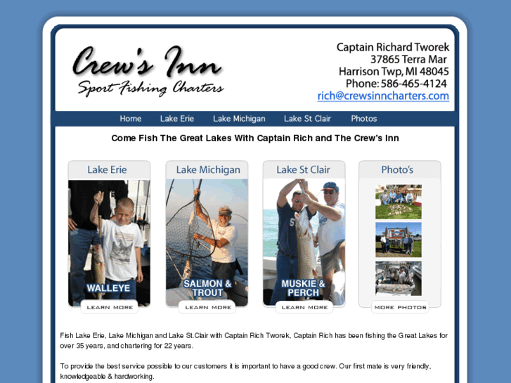 www.crewsinncharters.com