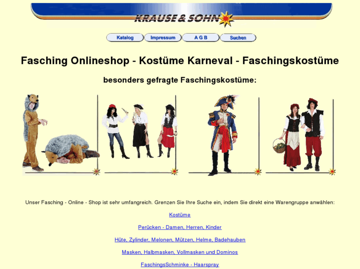www.fasching-onlineshop.de