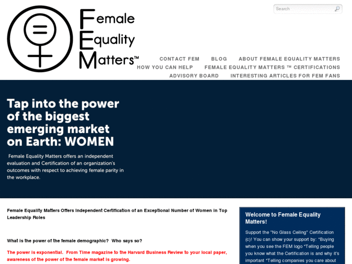 www.femaleequality.biz