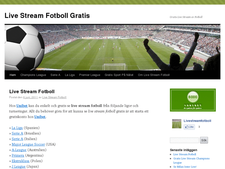 www.livestreamfotboll.nu