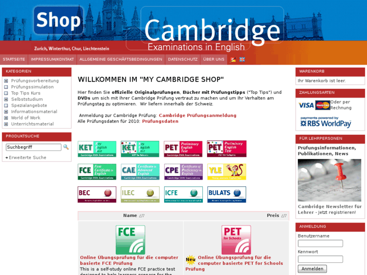 www.mycambridgeshop.ch