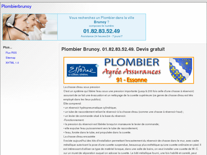 www.plombierbrunoy.com