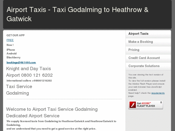 www.taxigodalmingtoheathrowairport.com