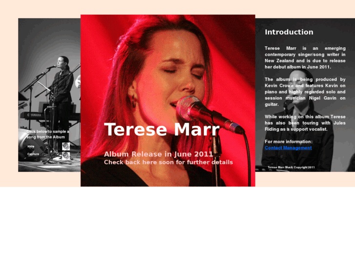 www.teresemarrmusic.com