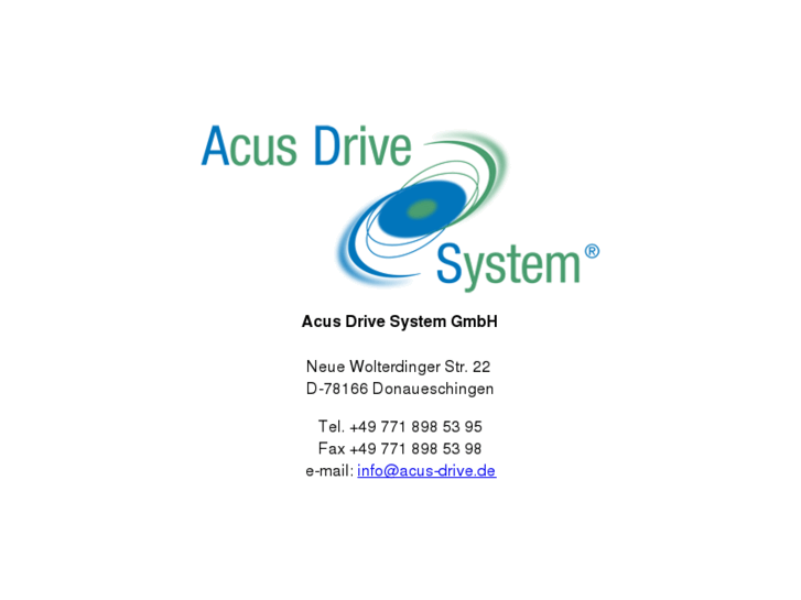 www.acus-drive.com