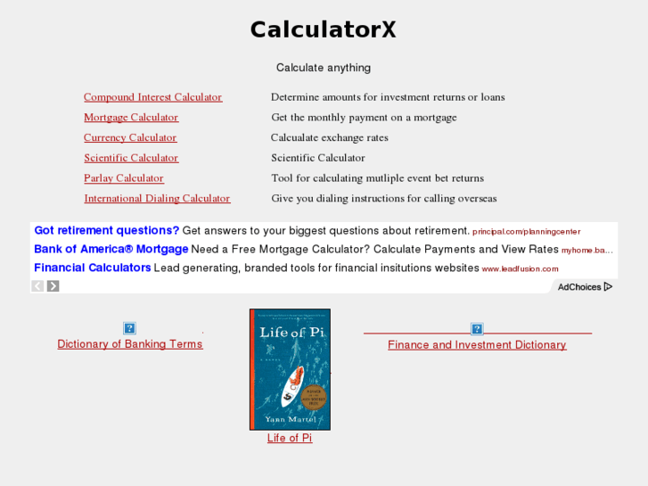 www.calculatorx.com