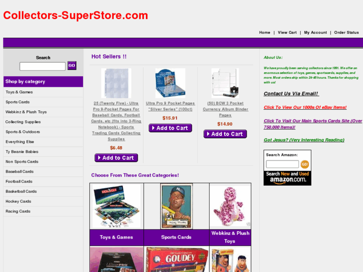 www.collectors-superstore.com