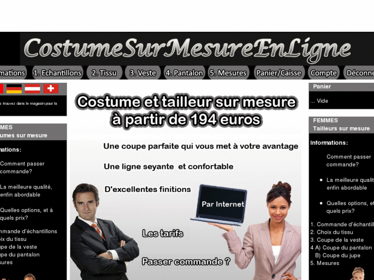 www.costumesurmesureenligne.com