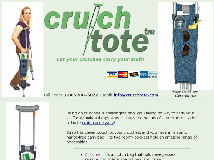 www.crutchtote.com