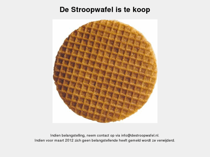 www.destroopwafel.com