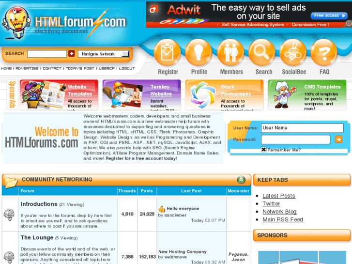 www.htmlforums.com