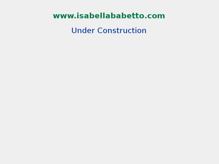 www.isabellababetto.com